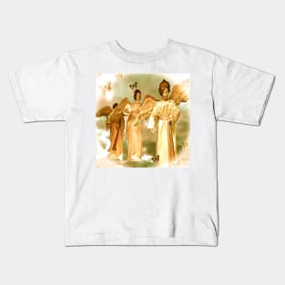 Angelic Messengers of Peace and Love Kids T-Shirt